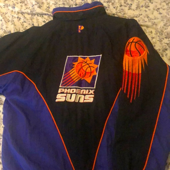 Beautiful phx suns PRO PLAYER Jacket I believe it’s a kids extra large asking - Picture 1 of 3